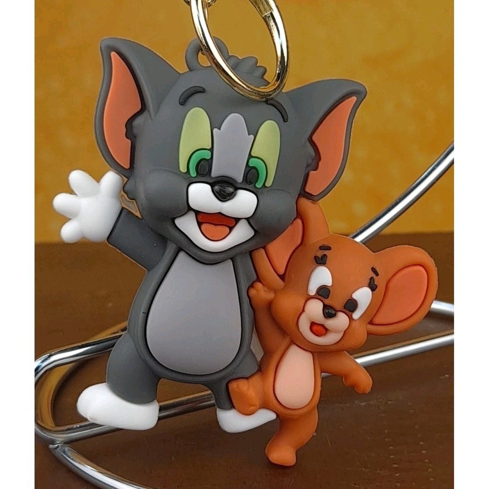 Tom & Jerry 3D Keychain PVC